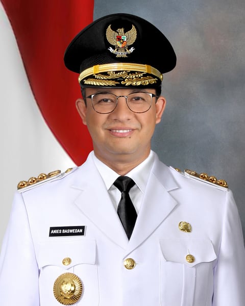 Anies Baswedan saat menjabat Gubernur DKI Jakarta
