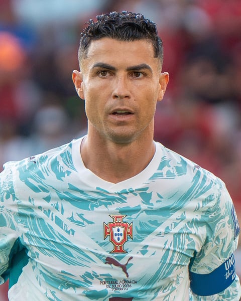 Cristiano Ronaldo bersama tim nasional Portugal pada Piala Dunia 2026